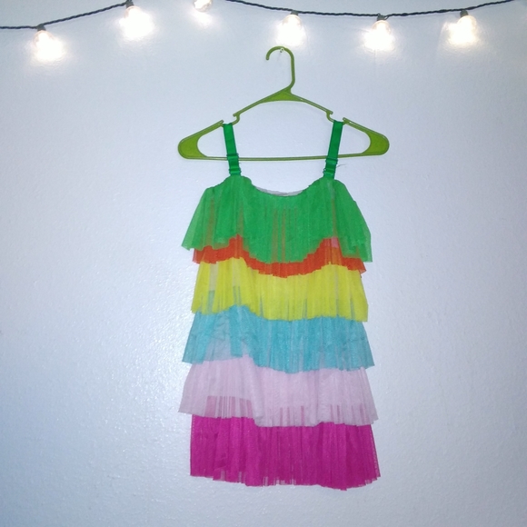 5 For $25 Tutu Ruffled Tule Top - Picture 4 of 10